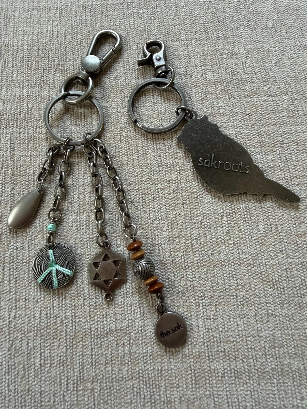 Bundle of Charms for The Sak and Sakroots Bags.